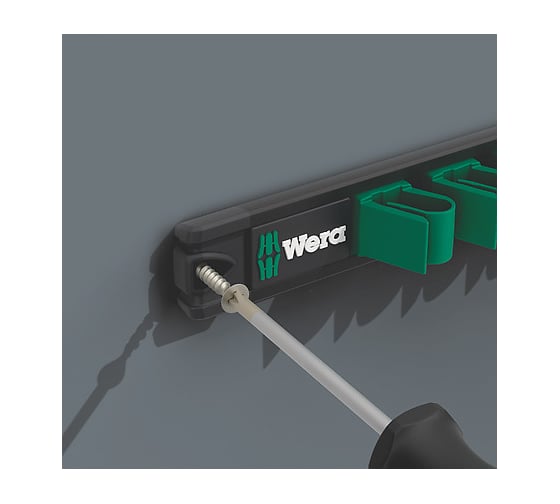 Магнитный держатель WERA 9630 6000 и набор комбинированных гаечных ключей с трещоткой Joker 1, 11 пр. WE-020014