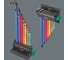 Набор Г-образных ключей WERA 950/9 Hex-Plus Multicolour 3 метрические размеры, BlackLaser, 9 пр. WE-133165 7