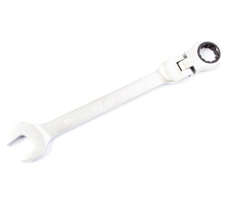 Гаечный комбинированный ключ с трещоткой КВАЛИТЕТ 19 мм ККТ-19Ш 6656140