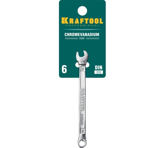Комбинированный гаечный ключ Kraftool 6 мм 27079-06_z01