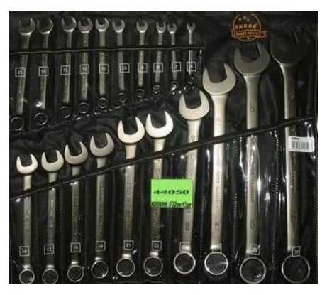 Комбинированные ключи SKRAB 6-32мм 20штCrV KingRoy 44050