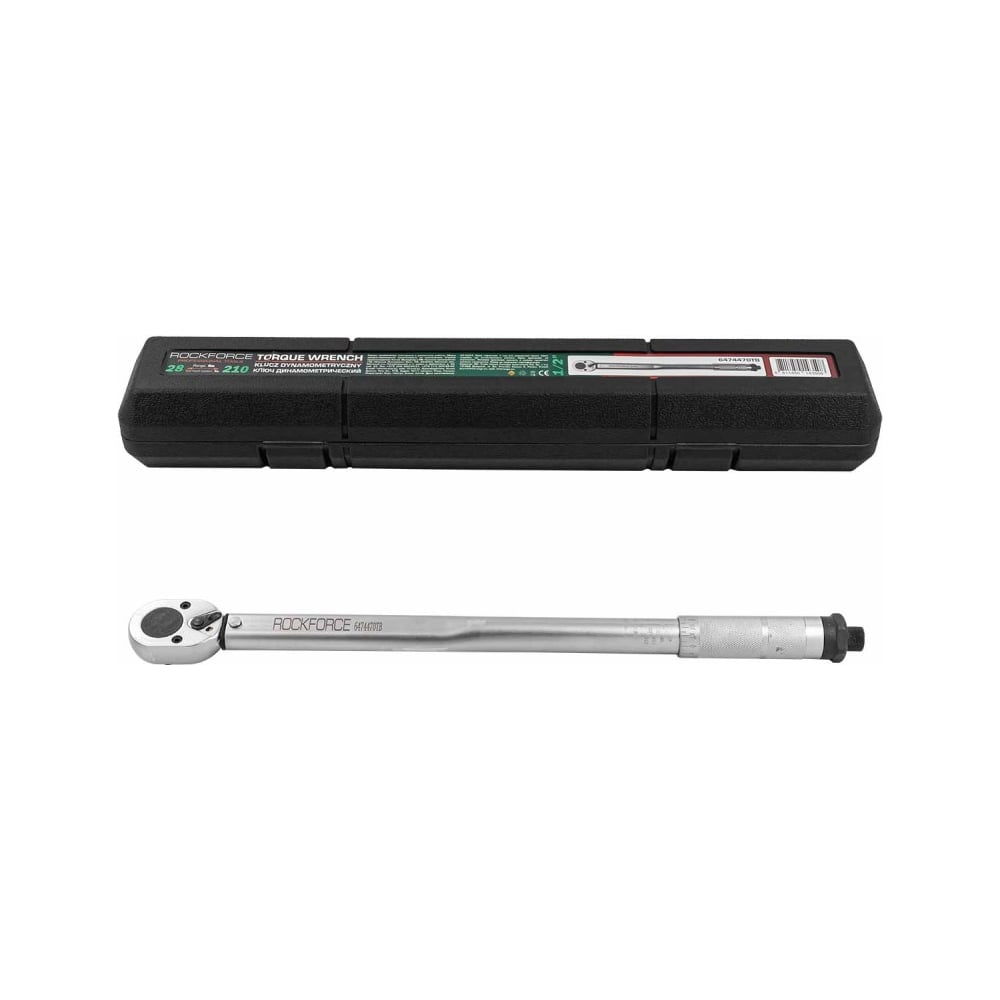 Ключ моментный Rockforce 28-210Нм, 1/2" RF-6474470TB(59259) - выгодная ...