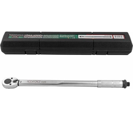 Ключ моментный Rockforce 28-210Нм, 1/2" RF-6474470TB(59259)