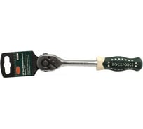 Реверсивная трещотка с резиновой ручкой ROCKFORCE 3/8" L-210мм, 72зуб. RF-80723
