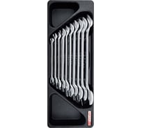 Набор рожковых ключей TOPTUL 6x7-24x27 мм, 10 предметов, в ложементе GAAT1003