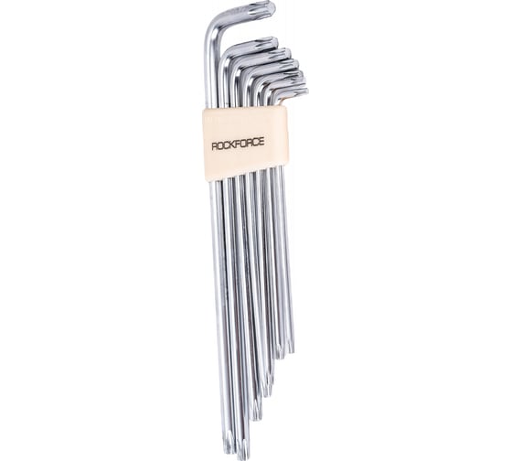Набор TORX экстрадлинных ключей ROCKFORCE Т10-Т40 7пр. RF-5071XL 1