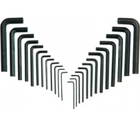 Набор торцовых ключей TOYA 25 предметов 1,27-10,0мм 56550