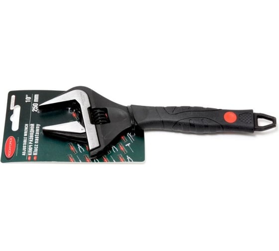 Ключ разводной с прорезиненной рукояткой Rockforce RF-649200C(26293)
