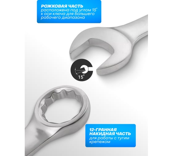 Ключ комбинированный Forsage 65мм F-75565(6467)