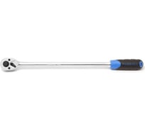 Трещотка реверсивная Forsage 1/4"L-300мм с резиновой ручкой F-80222L(15775)