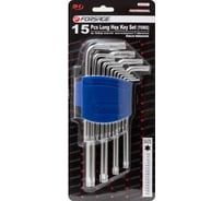 Набор Г-образных ключей Forsage TORX длинных, 15 предметов F-5151L(27341)