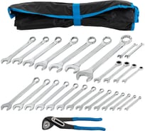 Набор комбинированных ключей Forsage универсальный 27 предметов на полотне F-5150R(47341)