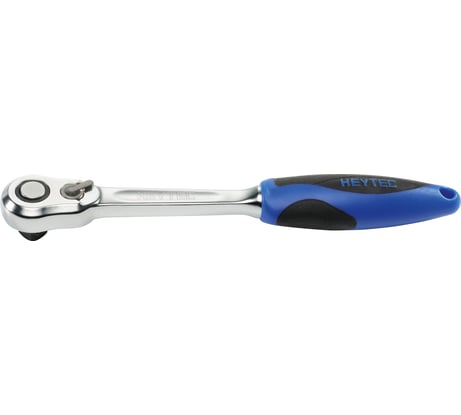 Трещоточная рукоятка HEYTEC 1/2" 60 зубцов, 260 мм, с блокировкой храпового механизма HE-50850101783