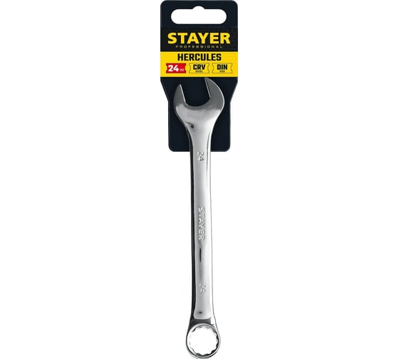 Комбинированный гаечный ключ Stayer 24 мм HERCULES 27081-24_z01