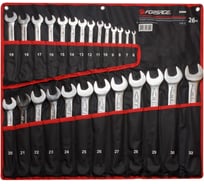 Набор комбинированных ключей Forsage 15грд., 26 предметов F-5266P(17117)