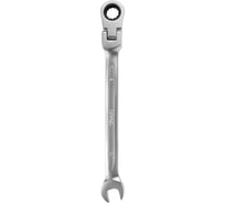 Ключ комбинированный шарнирный с храповым механизмом KRAFT 8 мм, Cr-V, холодный штамп, холдер KT 700782