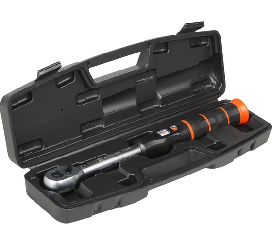 Ключ динамометрический Airline PRO 3/8" 10-50 Нм в кейсе, шкала в окошке ATBN102