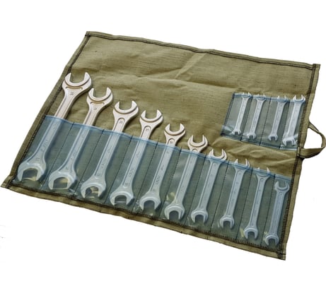 Набор рожковых ключей КЗСМИ КГД 8-36 мм, 14 предметов в сумке 94302217