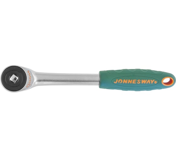 Трещотка Jonnesway ротационная, со сквозным приводом 3/8 DR, 60 зубца, 240 мм 46298