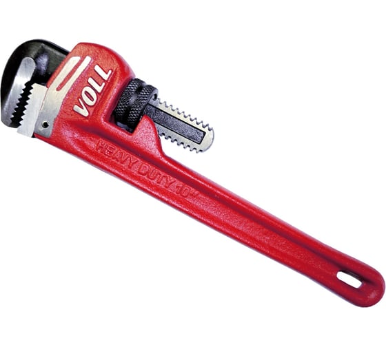 Газовый ключ VOLL Хэви Дьюти, 10", для труб D 1.1/2" 5.00010 1