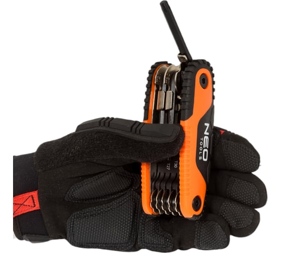 Ключи NEO Tools Torx, с ручкой, в наборе 8 шт 09-573