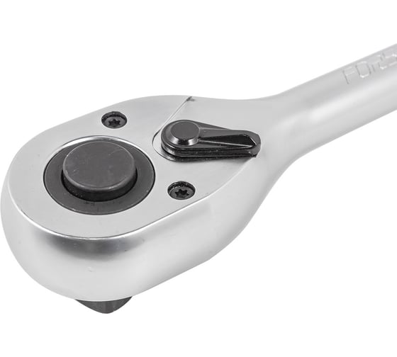 Реверсивная трещотка Forsage с резиновой ручкой 1/2"L-260мм, 45зуб F-80243(15769)