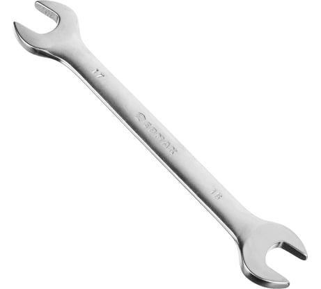 Ключ рожковый ЕРМАК 16x17м, матовый CRV 650-014