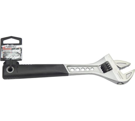 Разводной ключ Forsage с резиновой рукояткой захват 24мм, 200ммL F-649200A(5469)