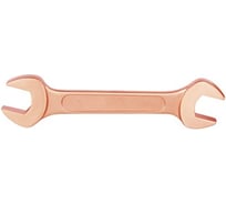 Гаечный рожковый двусторонний искробезопасный ключ TVITA мод. 146 10х12 мм BeCu TT1146-1012B
