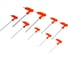Набор ключей ЕРМАК TORX Т-образные T10-T15-T20-T25-T27-T30-T40-T45-T50р 633-028 2