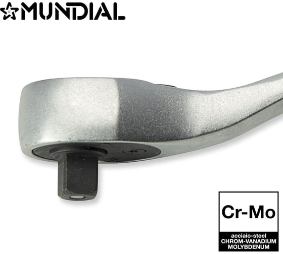 Трещотка Mundial Cr-V ,1/2" 1505.210-9