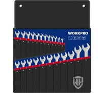 Набор комбинированных ключей WORKPRO 23шт (6-32мм) WP202504