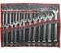 Набор ключей Forcekraft комбинированных 25 пр, на полотне FK-5261P36(29936) 1