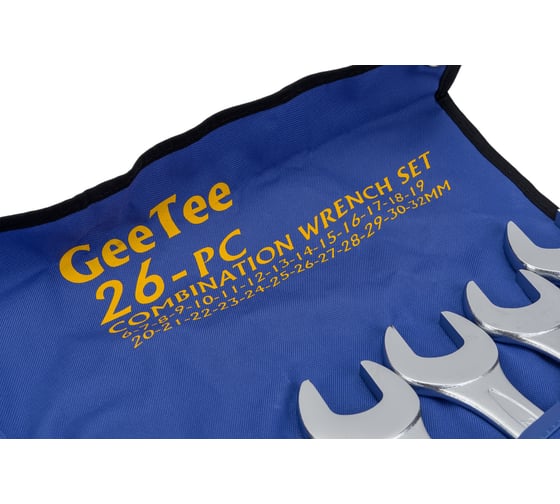 Набор комбинированных ключей GeeTee 26 предметов 14-2260-5