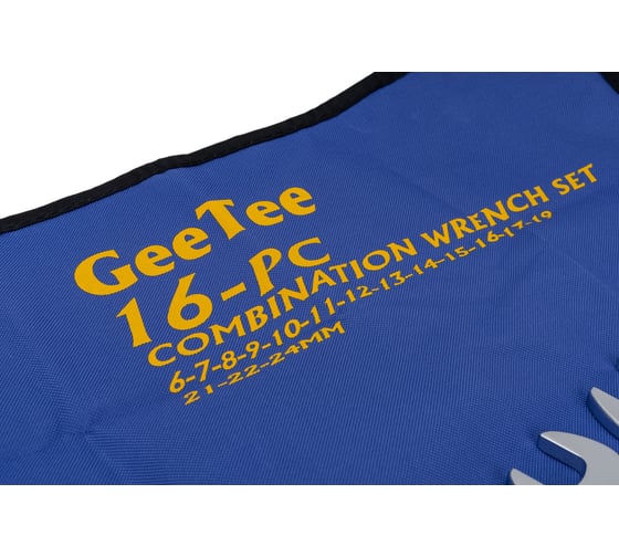 Набор комбинированных ключей GeeTee 16 пр. 14-2160-5