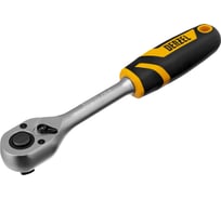 Ключ-трещотка Denzel 1/2", 90 зубьев, с быстрым сбросом, CrV 14033