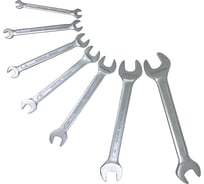 Набор двусторонних рожковых ключей WORKPRO 6-22 мм, 8 шт. WP202506