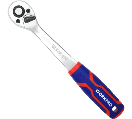 Ключ трещоточный WORKPRO 1/4" 45 зубов WP271007 1