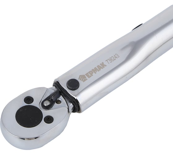 Ключ динамометрический ЕРМАК 5-25 Нм, 1/4", CrV, хромирование 736-243
