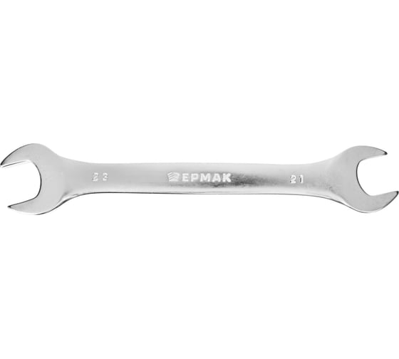 Ключ рожковый ЕРМАК 21x23 мм, матовый CRV 650-017