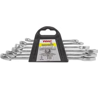 Набор ключей комбинированных WMC TOOLS 6 предметов (6, 8, 10, 12, 13, 14мм).в пластиковом держателе WMC-5068(48310)