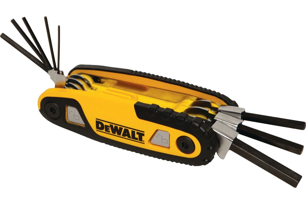 Набор шестигранных ключей DEWALT складной DWHT0-70263