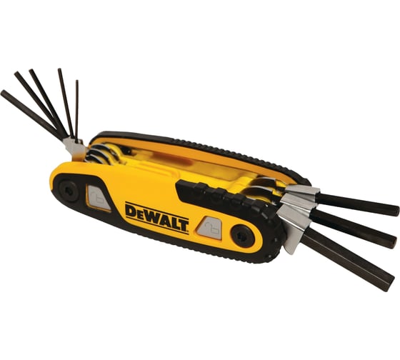 Набор шестигранных ключей DEWALT складной DWHT0-70263 1
