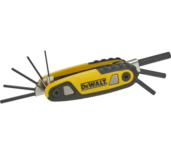 Набор шестигранных ключей DEWALT складной DWHT0-70263