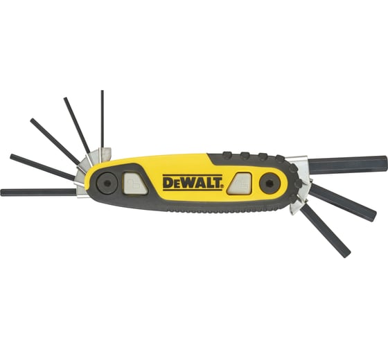 Набор шестигранных ключей DEWALT складной DWHT0-70263