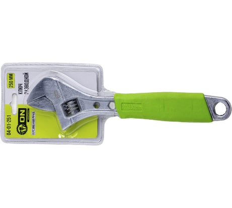 Ключ разводной ON 250мм с обрезиненной ручкой 04-01-251