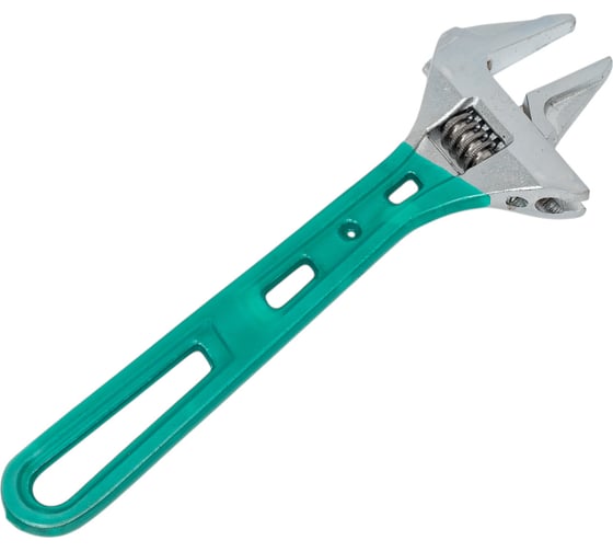 Разводной ключ RITTER Super Slim 250 мм / 10", тонкие губки, сталь CR-V, хромированные HT571250