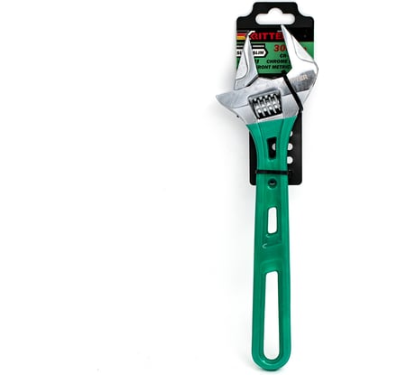 Разводной ключ RITTER Super Slim 300 мм / 12", тонкие губки, сталь CR-V, хромированные HT571300