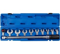 Динамометрический ключ KING TONY серии FIT 14х18 мм с набором рожковых насадок 13-30 мм, 60-340 Нм, кейс 345203D11MR