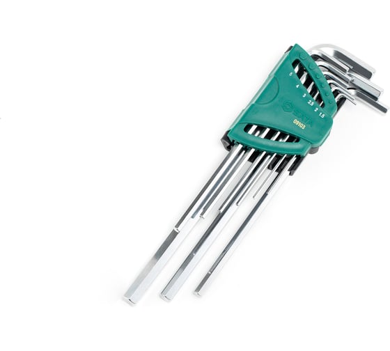Набор шестигранных ключей SATA +30% прочности, 9 предметов 09103